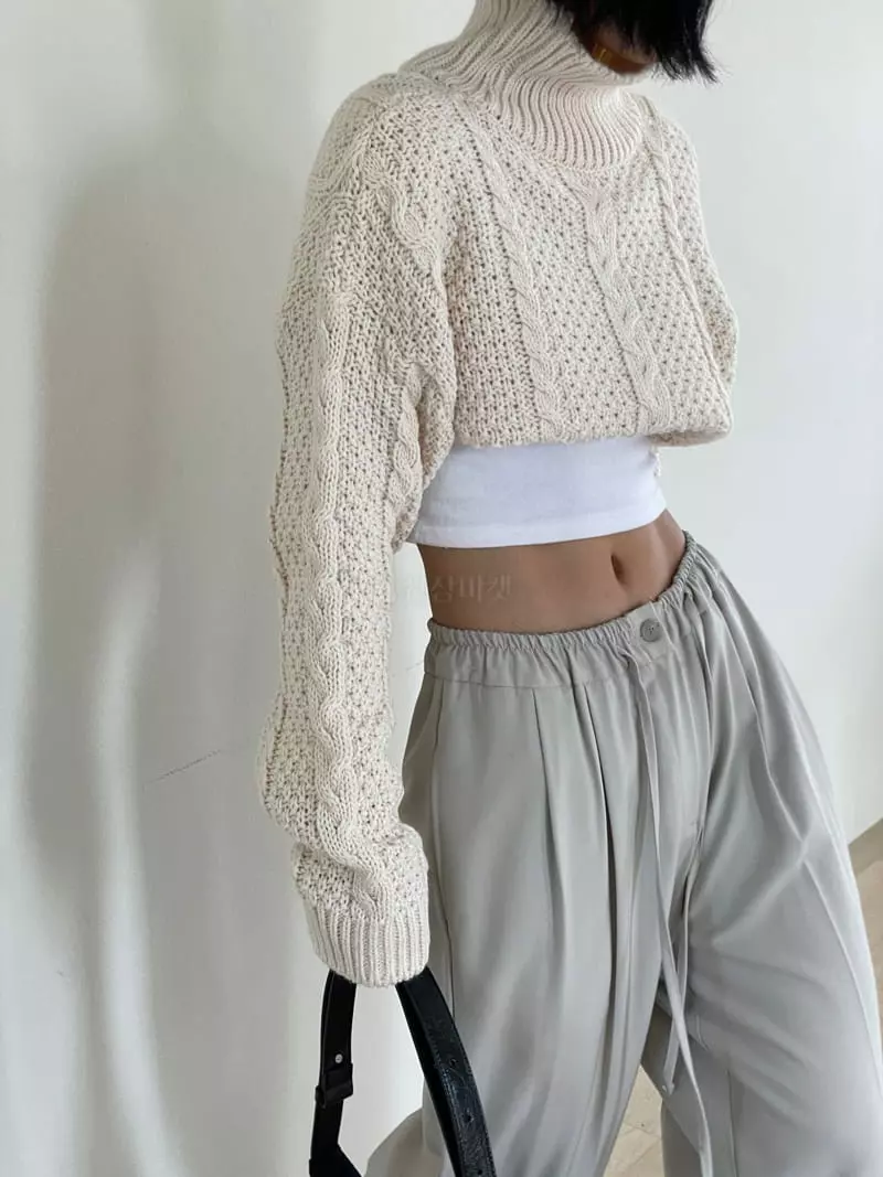 Moment - Korean Women Fashion - #womensfashion - Pisher Turtleneck Tee - 2