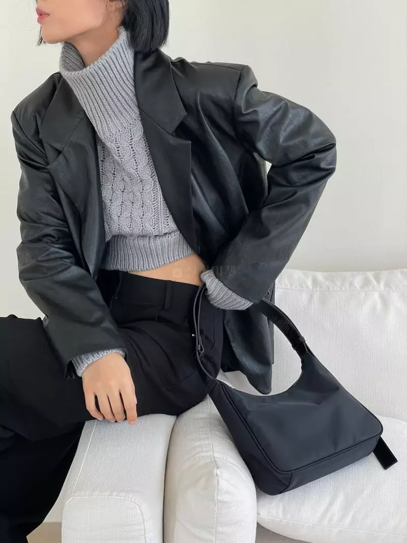 Moment - Korean Women Fashion - #womensfashion - Pisher Turtleneck Tee - 8