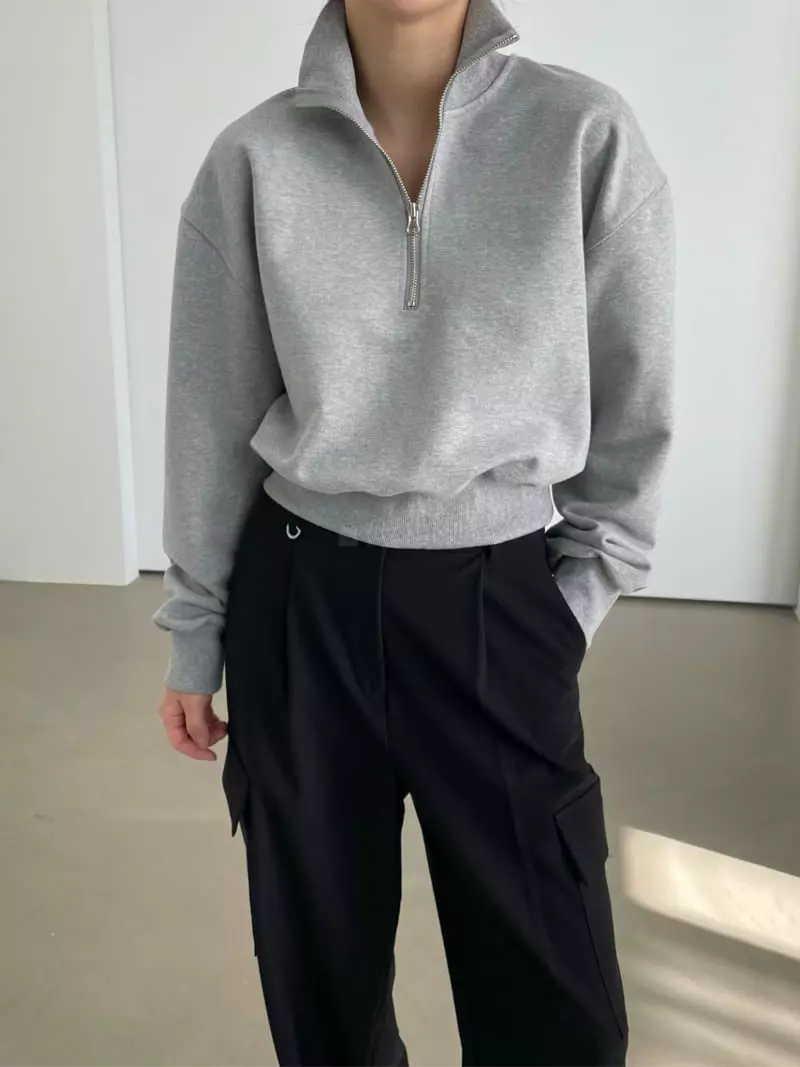 Moment - Korean Women Fashion - #womensfashion - Ply Sweatshirt - 3