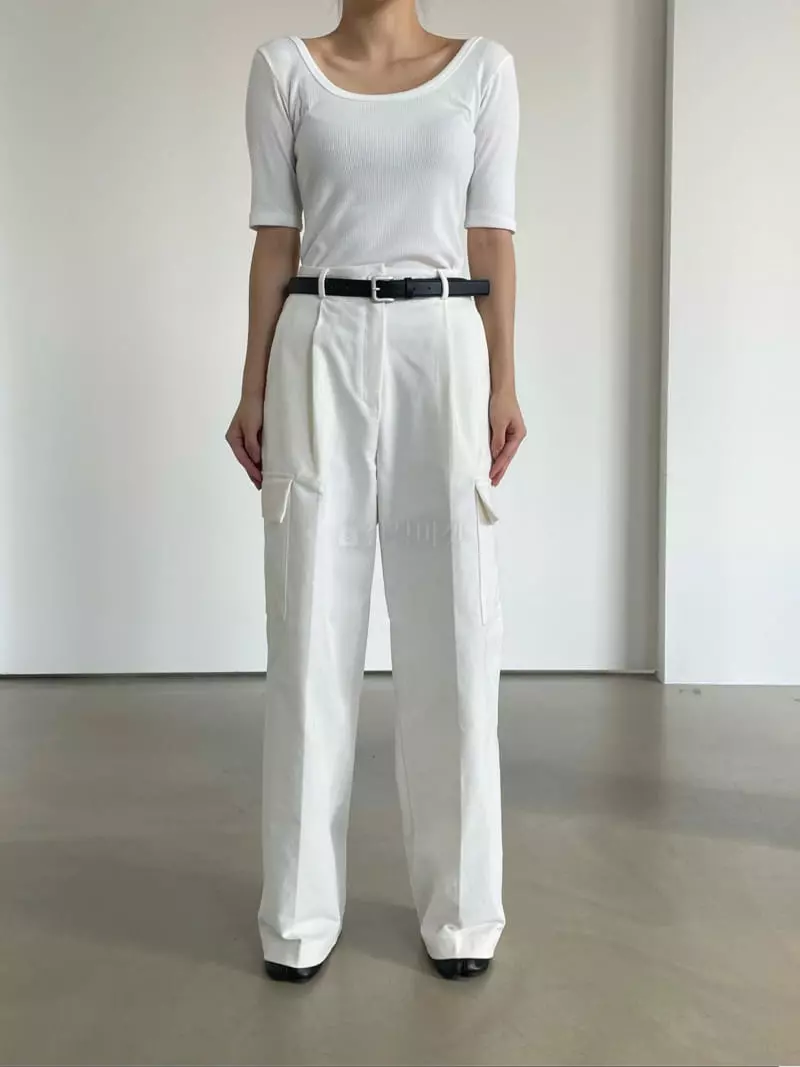 Moment - Korean Women Fashion - #womensfashion - Velvet Pocket Pants