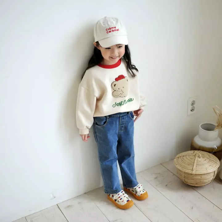 Momo Ann - Korean Children Fashion - #kidzfashiontrend - Care Jeans - 4
