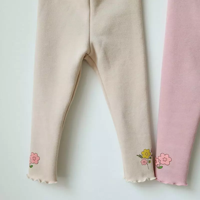 Momo Ann - Korean Children Fashion - #Kfashion4kids - Flower Leggings - 11