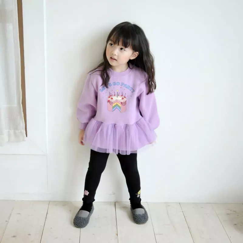 Momo Ann - Korean Children Fashion - #stylishchildhood - Cake Long Tee - 4