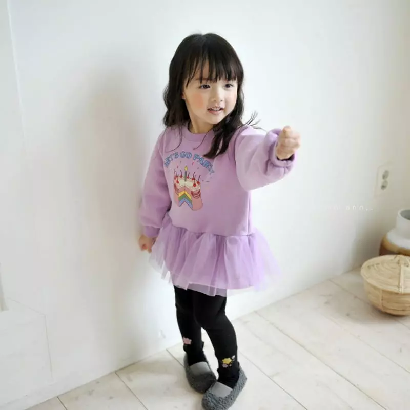 Momo Ann - Korean Children Fashion - #childofig - Flower Leggings - 3