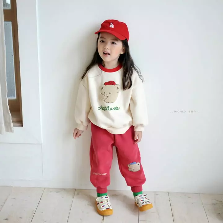 Momo Ann - Korean Children Fashion - #childrensboutique - Bboglei Bear Sweatshirt - 8