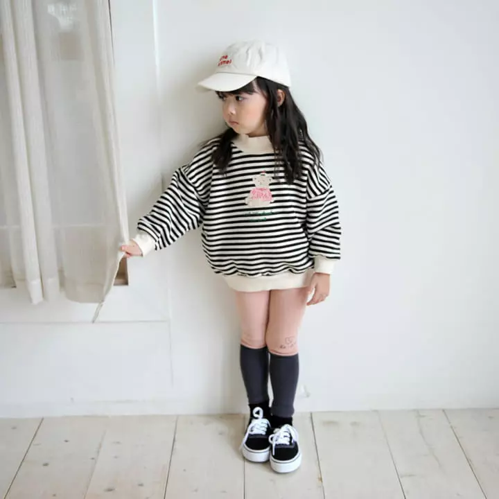 Momo Ann - Korean Children Fashion - #childofig - Cup Bear Sweatshirt - 4