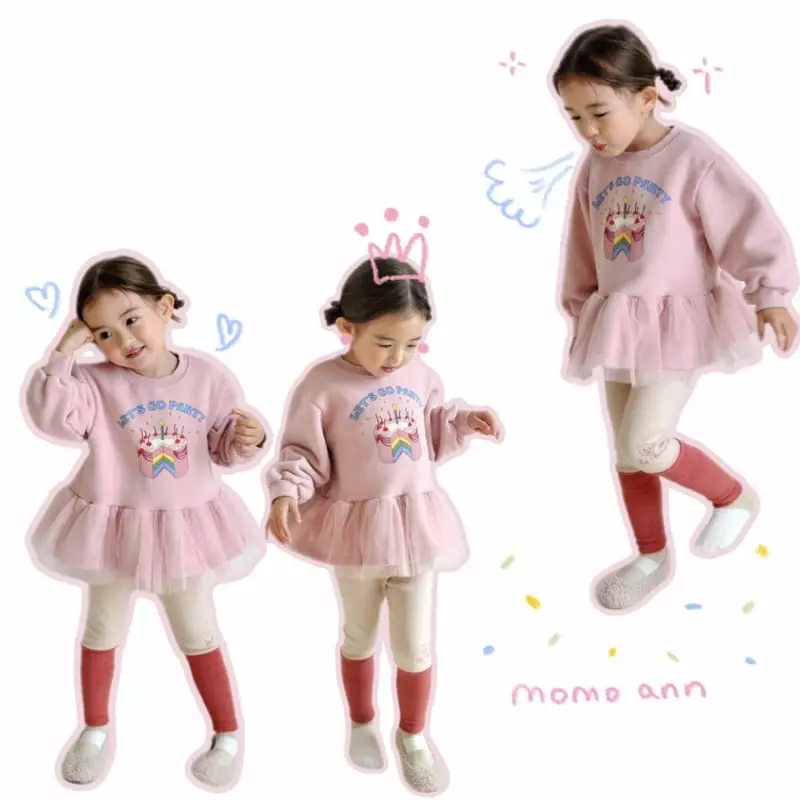 Momo Ann - Korean Children Fashion - #childrensboutique - Cake Long Tee - 5