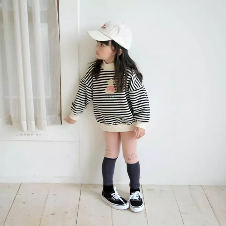 Momo Ann - Korean Children Fashion - #designkidswear - Cup Bear Sweatshirt - 5