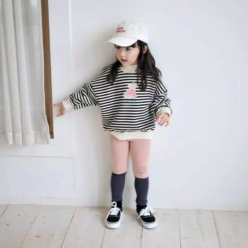 Momo Ann - Korean Children Fashion - #childrensboutique - Color Leggings - 4