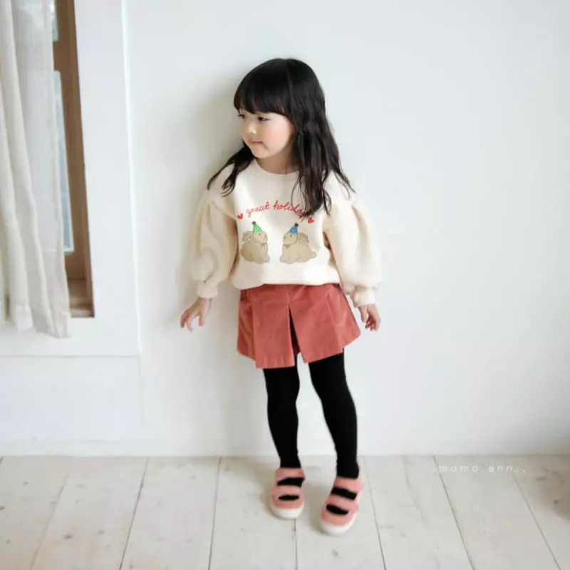 Momo Ann - Korean Children Fashion - #designkidswear - Rabbit Sweatshirt - 2