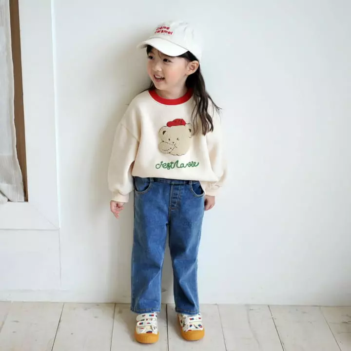 Momo Ann - Korean Children Fashion - #discoveringself - Bboglei Bear Sweatshirt - 10