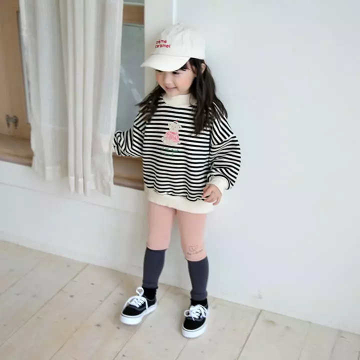 Momo Ann - Korean Children Fashion - #discoveringself - Cup Bear Sweatshirt - 6