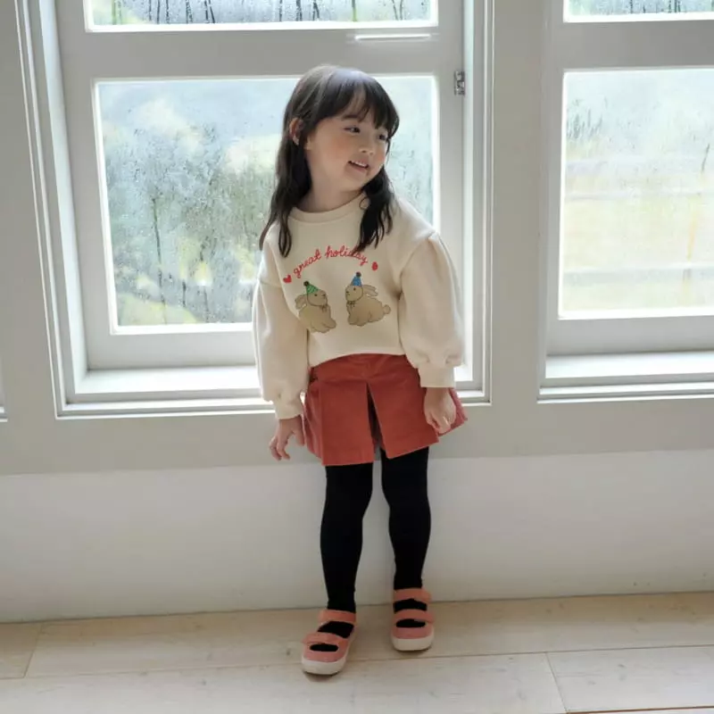 Momo Ann - Korean Children Fashion - #discoveringself - Rabbit Sweatshirt - 3