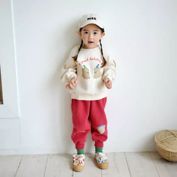 Momo Ann - Korean Children Fashion - #fashionkids - Bear Pants - 3