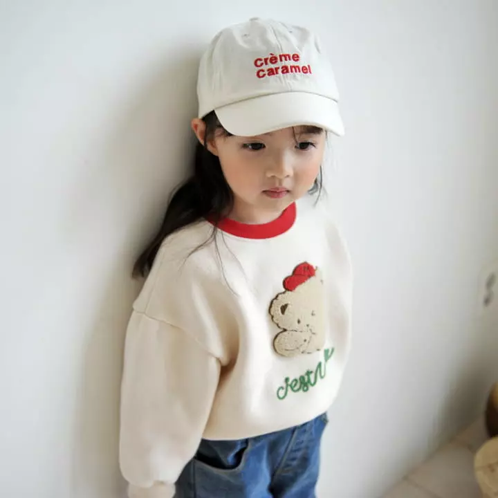 Momo Ann - Korean Children Fashion - #fashionkids - Bboglei Bear Sweatshirt - 11