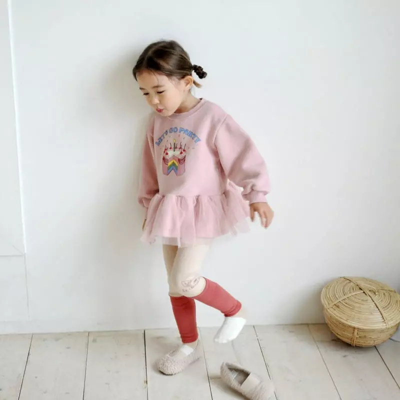Momo Ann - Korean Children Fashion - #fashionkids - Cake Long Tee - 8