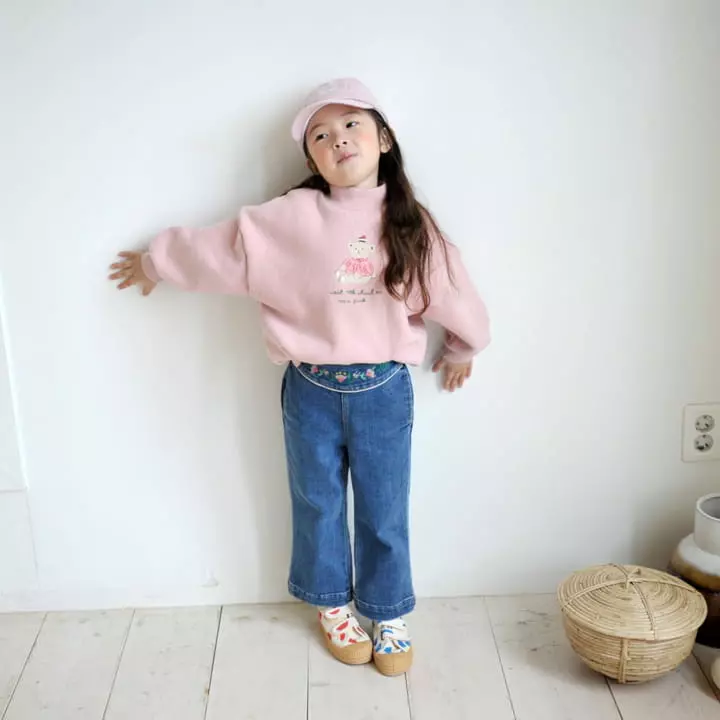 Momo Ann - Korean Children Fashion - #kidsstore - Cup Bear Sweatshirt - 9