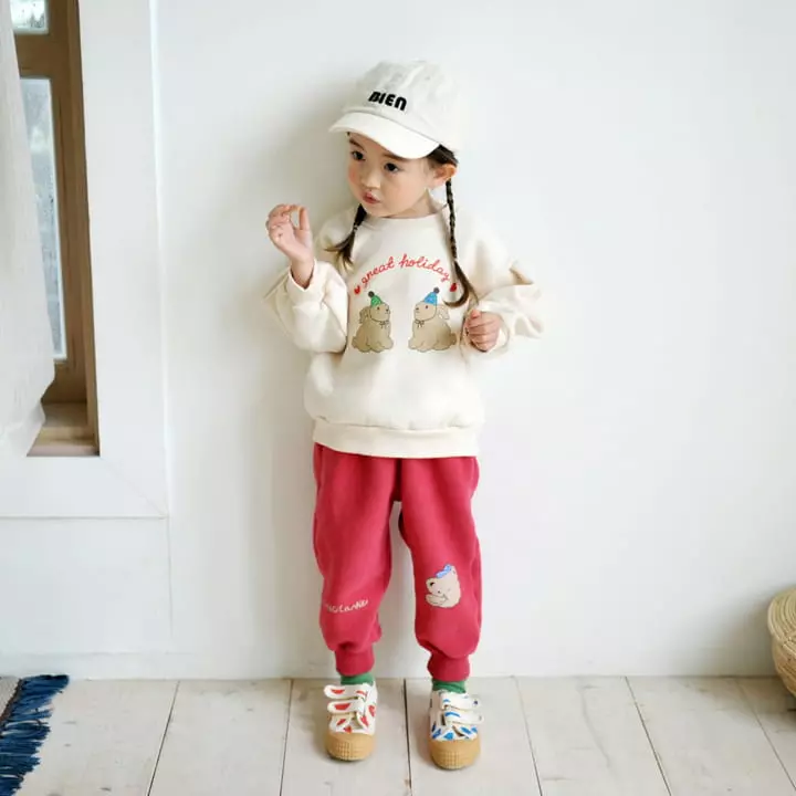 Momo Ann - Korean Children Fashion - #kidzfashiontrend - Bear Pants - 6