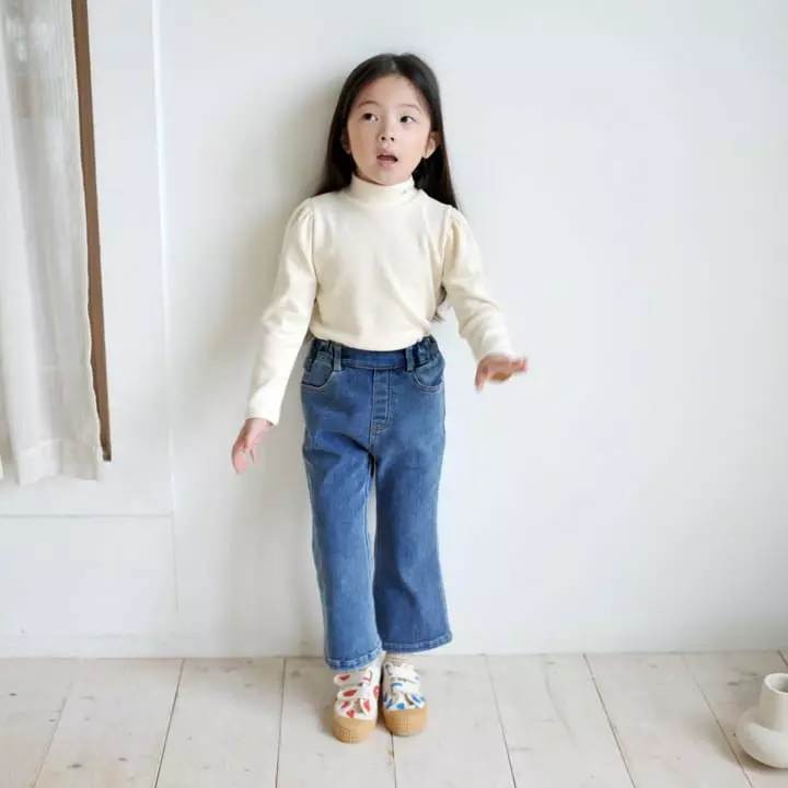 Momo Ann - Korean Children Fashion - #kidsstore - Le Panf Turtleneck Tee - 4