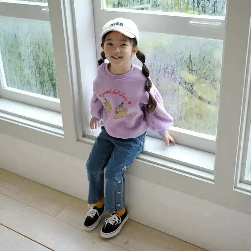 Momo Ann - Korean Children Fashion - #kidzfashiontrend - Rabbit Sweatshirt - 7