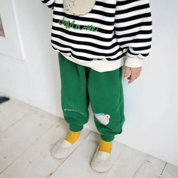 Momo Ann - Korean Children Fashion - #littlefashionista - Bear Pants - 8