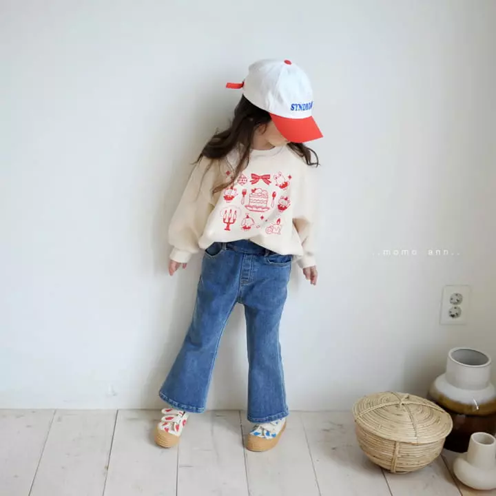 Momo Ann - Korean Children Fashion - #minifashionista - Fleece Jeans