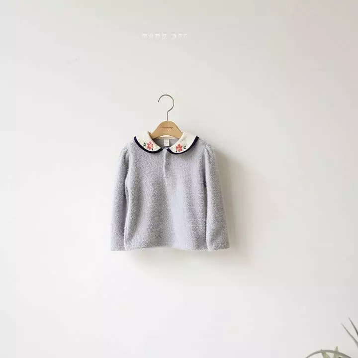 Momo Ann - Korean Children Fashion - #minifashionista - Howl Collar Tee - 10