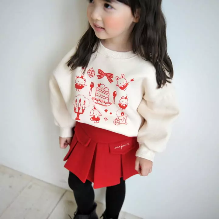 Momo Ann - Korean Children Fashion - #prettylittlegirls - Noel Sweatshirt - 3