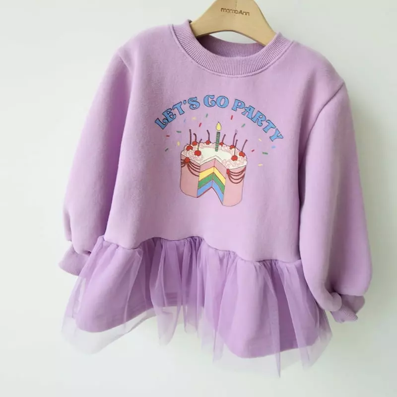 Momo Ann - Korean Children Fashion - #toddlerclothing - Cake Long Tee - 2