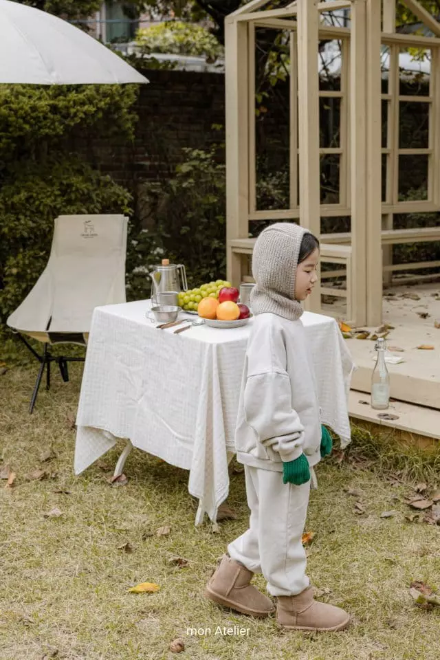 Mon Atelier - Korean Children Fashion - #Kfashion4kids - Star Fleece Set - 8