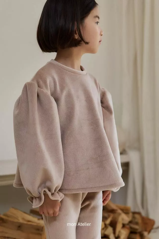 Mon Atelier - Korean Children Fashion - #Kfashion4kids - Veloure Set - 7