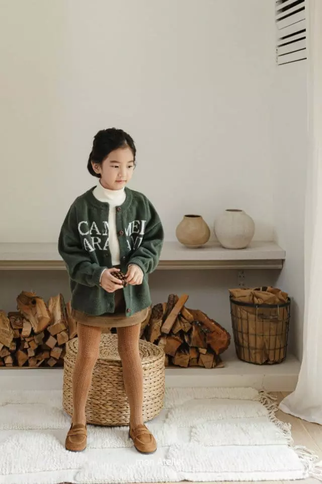 Mon Atelier - Korean Children Fashion - #childofig - Camel Cardigan - 7