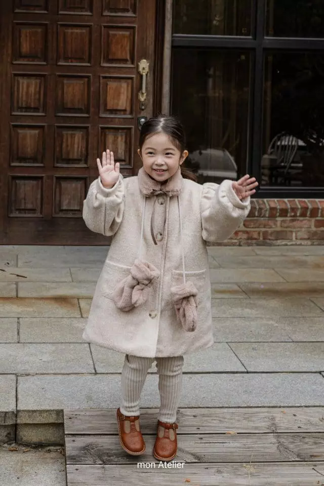 Mon Atelier - Korean Children Fashion - #childofig - Button Coat - 5