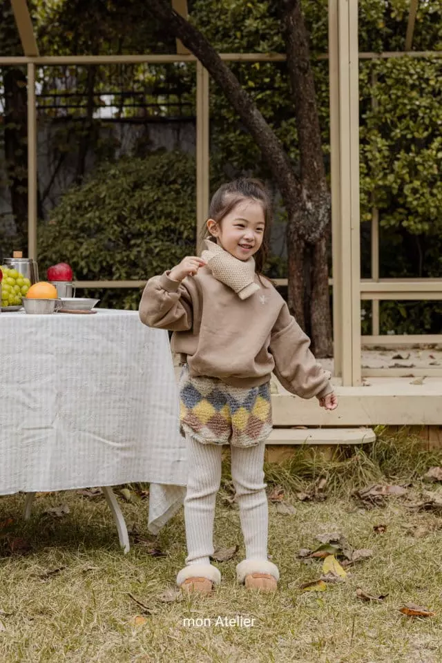 Mon Atelier - Korean Children Fashion - #childofig - Two Button Leggings - 6