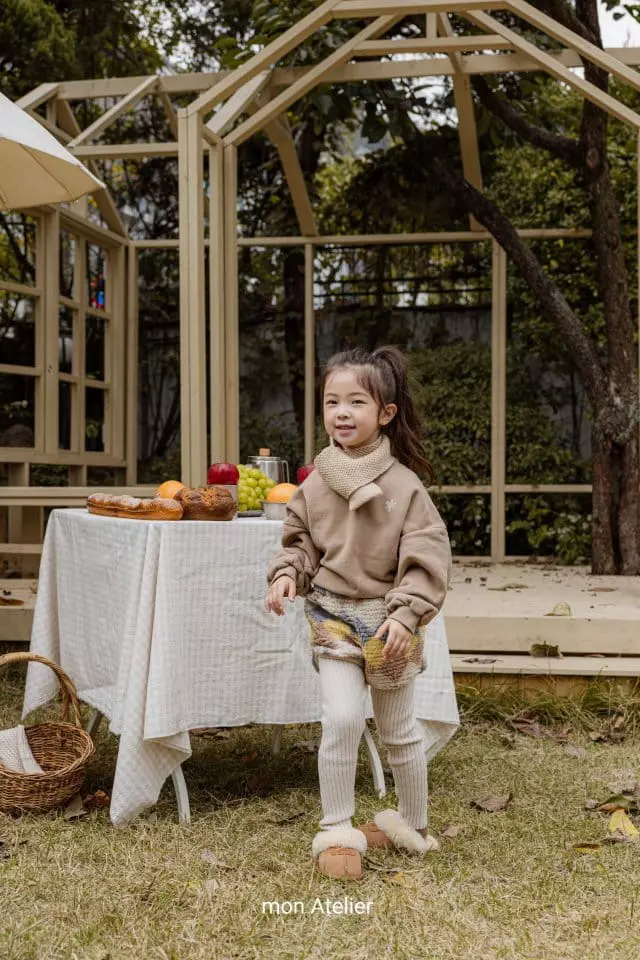 Mon Atelier - Korean Children Fashion - #childofig - Two Button Leggings - 7