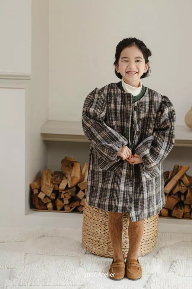Mon Atelier - Korean Children Fashion - #designkidswear - Camel Cardigan - 9