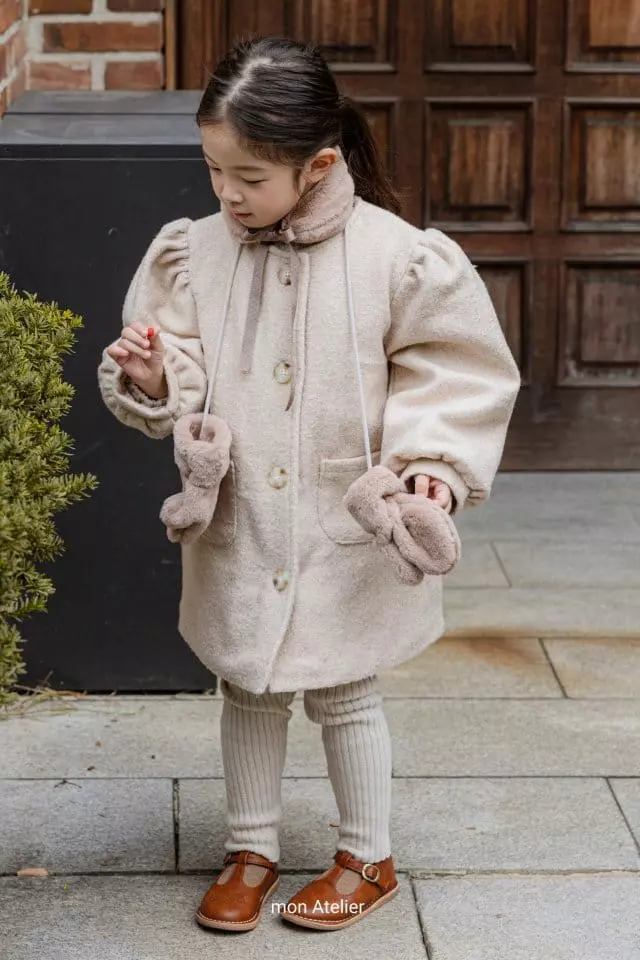 Mon Atelier - Korean Children Fashion - #designkidswear - Button Coat - 7