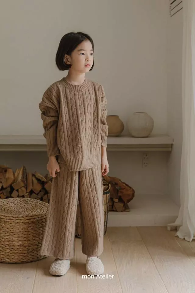 Mon Atelier - Korean Children Fashion - #designkidswear - Sunday Morning Set - 3
