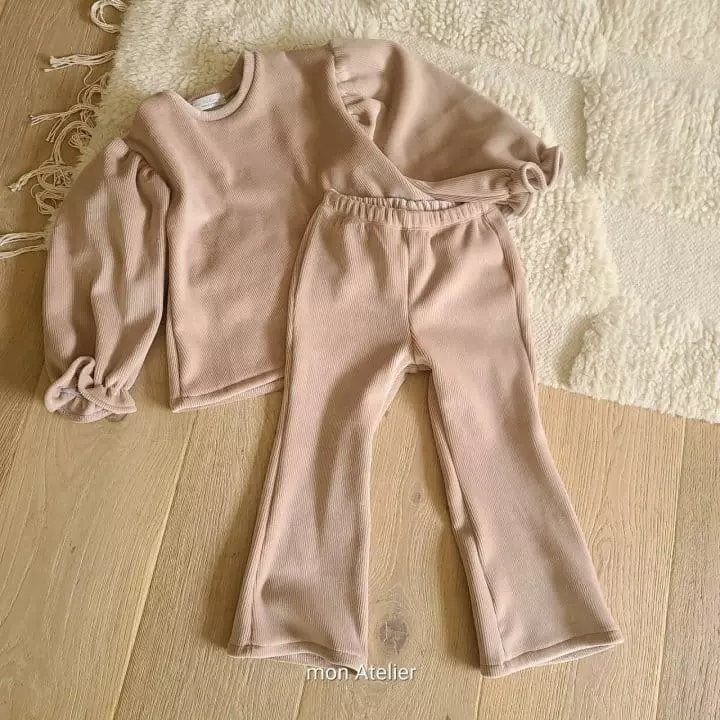 Mon Atelier - Korean Children Fashion - #designkidswear - Veloure Set