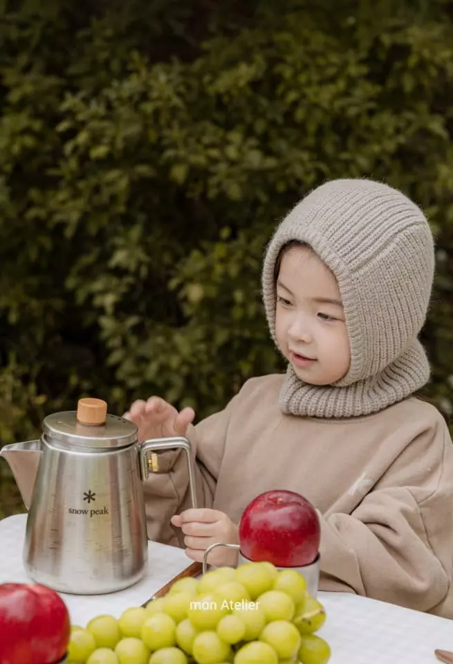 Mon Atelier - Korean Children Fashion - #designkidswear - Mon Baraclava - 6