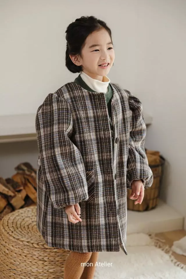 Mon Atelier - Korean Children Fashion - #discoveringself - Camel Cardigan - 10