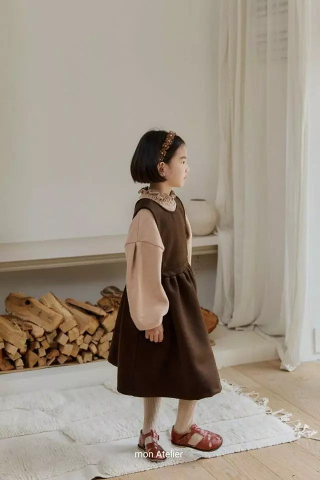 Mon Atelier - Korean Children Fashion - #discoveringself - Enough One-piece - 5