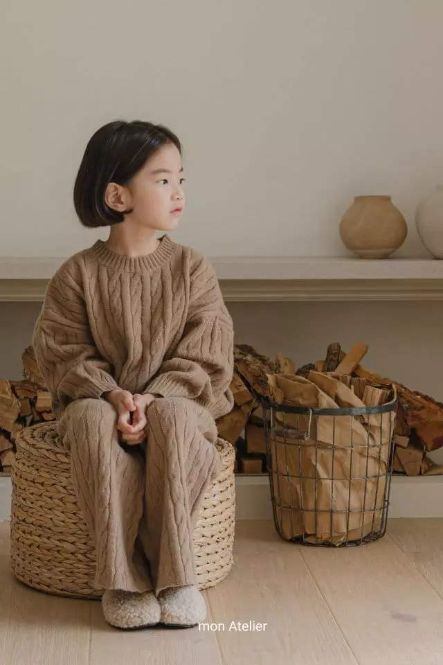 Mon Atelier - Korean Children Fashion - #designkidswear - Sunday Morning Set - 4