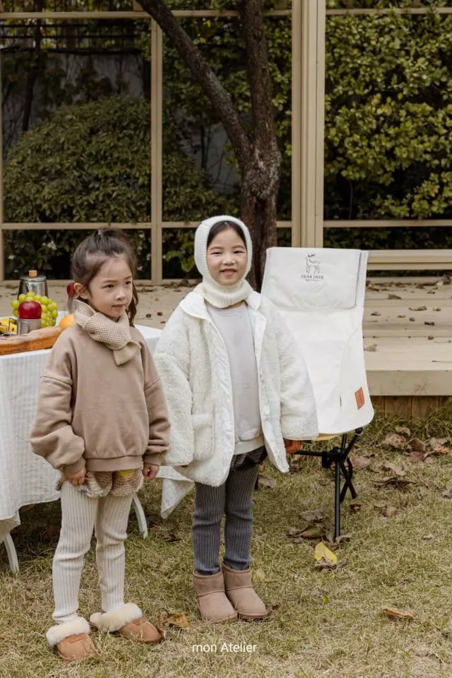Mon Atelier - Korean Children Fashion - #discoveringself - Two Button Leggings - 10