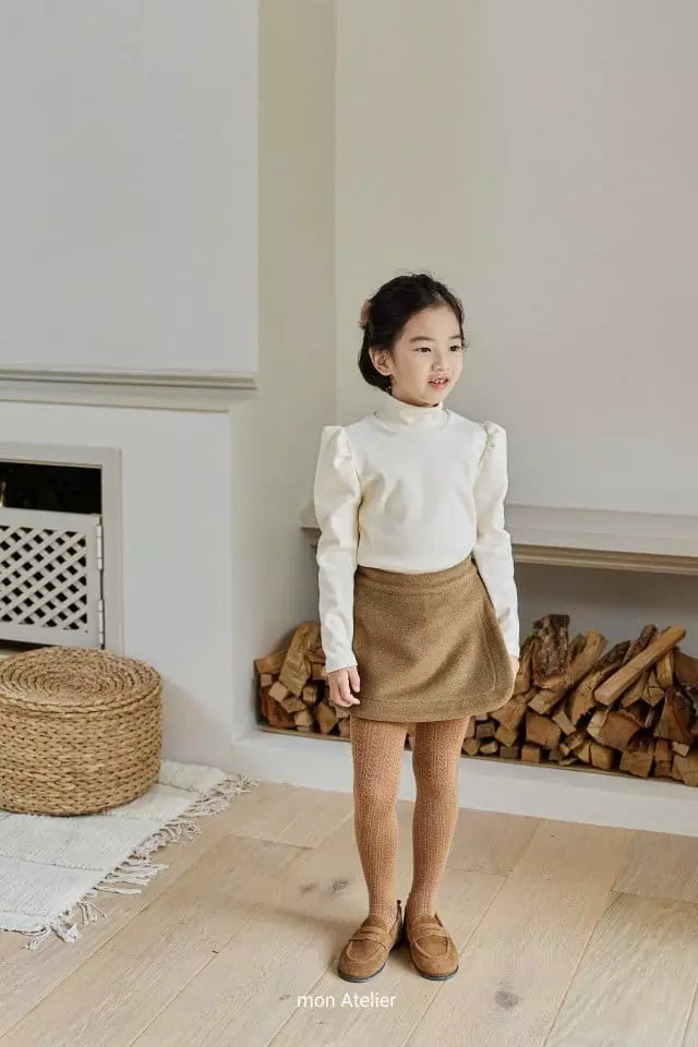 Mon Atelier - Korean Children Fashion - #kidsshorts - Blossom Tee