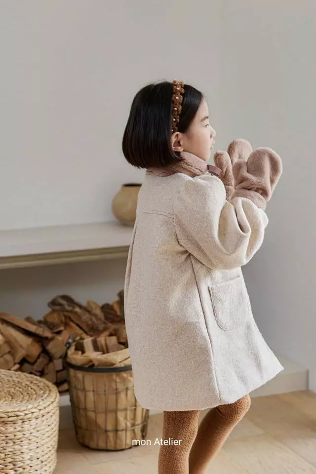 Mon Atelier - Korean Children Fashion - #kidsshorts - Mink Muffler - 11