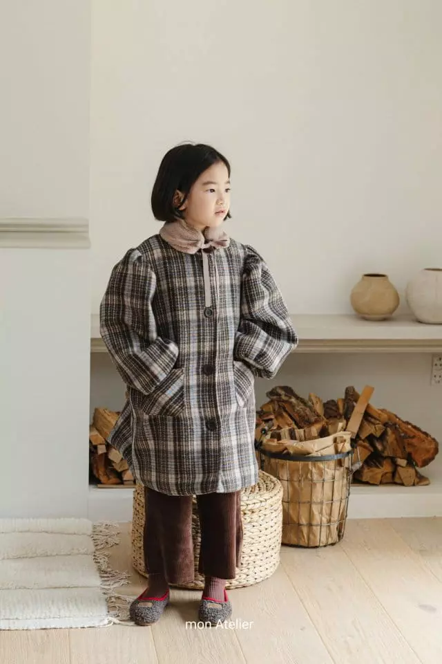 Mon Atelier - Korean Children Fashion - #kidzfashiontrend - Button Coat - 12