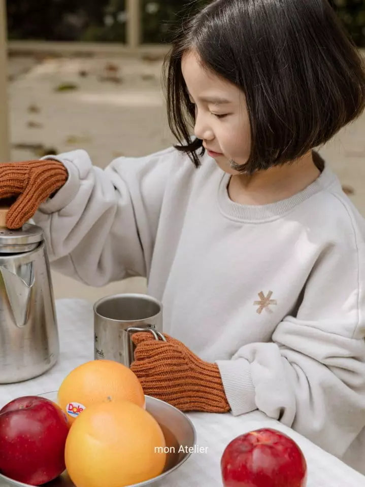 Mon Atelier - Korean Children Fashion - #kidzfashiontrend - Star Fleece Set - 7