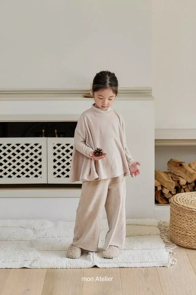 Mon Atelier - Korean Children Fashion - #littlefashionista - Mon Blan Tee - 2