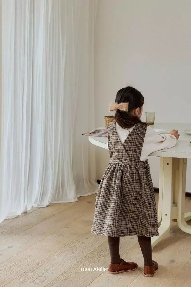 Mon Atelier - Korean Children Fashion - #littlefashionista - Enough One-piece - 11